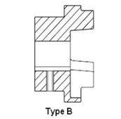 Accouplement élastique HRC 90 complet Type BB